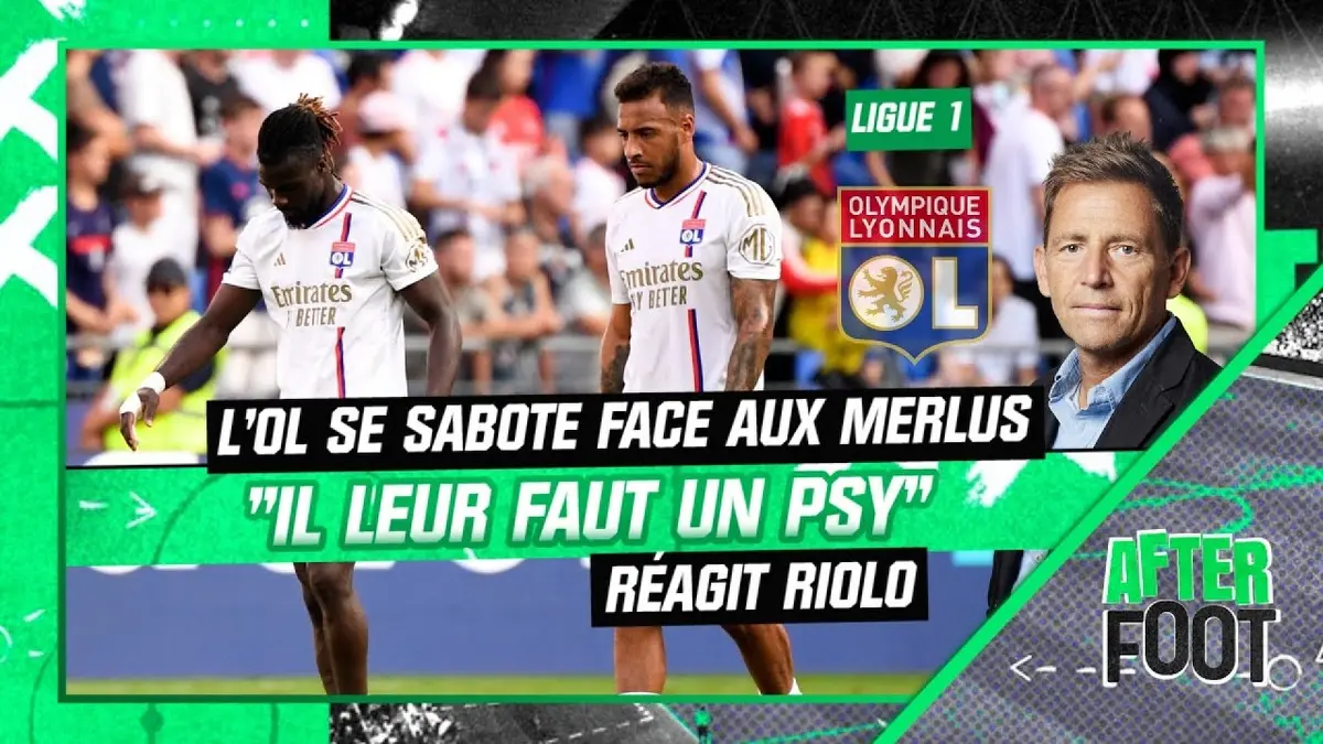 replay de OL 3-3 Lorient : Les Gones se sabotent face aux Merlus, "il leur faut un psy" pense Riolo
