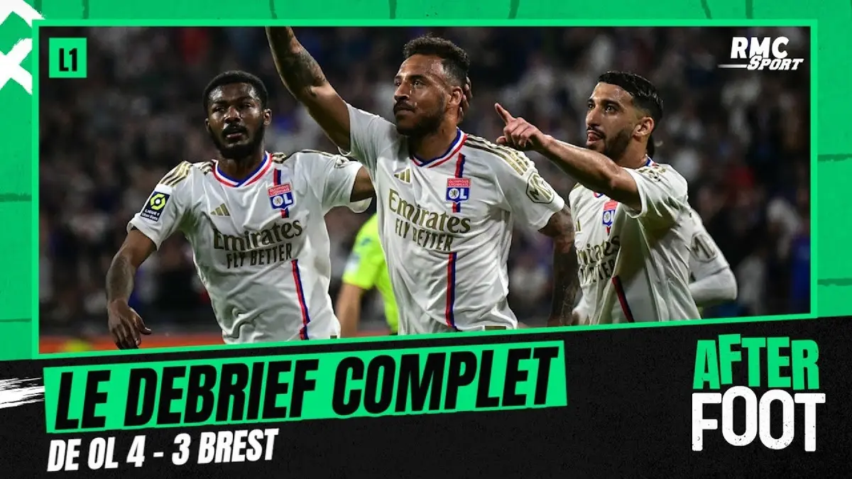 replay de OL 4-3 Brest : Le débrief complet de l'After foot