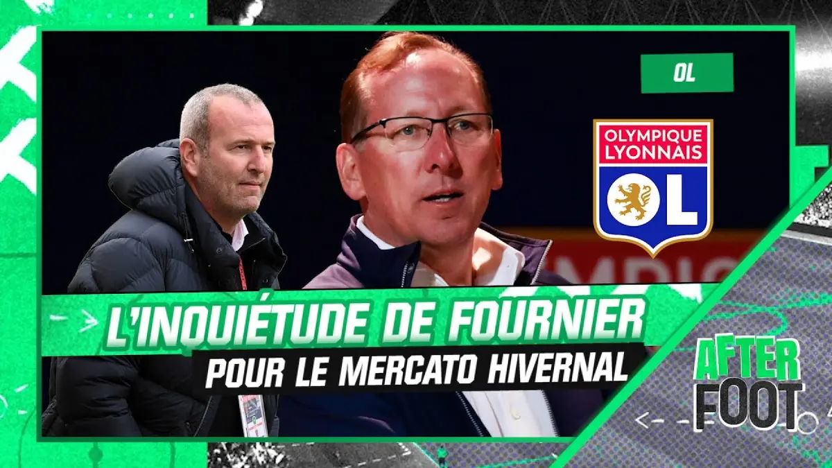 replay de OL : l'inquiétude de Fournier sur le mercato hivernal des Gones