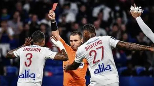 replay de OL - Lorient : "L’expulsion d’Emerson est dure et sévère", juge Diaz