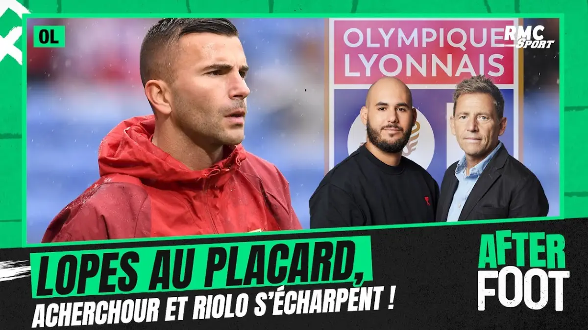 replay de OL : Riolo et Acherchour s’écharpent sur la mise au placard de Lopes, gros problème en vue à Lyon ?