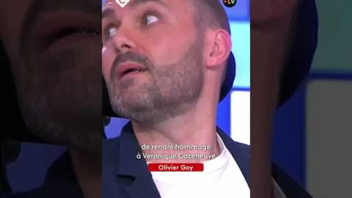 replay de Olivier Goy rend hommage à Véronique Cazeneuve, décédée hier, dans #CàVous