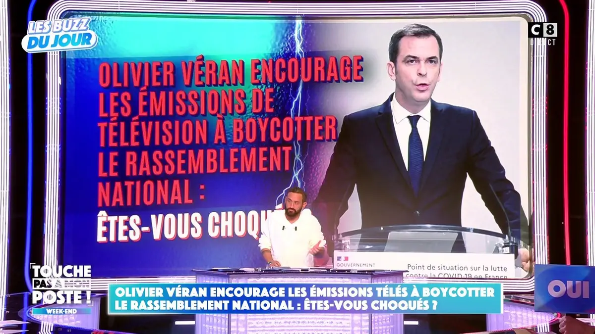 replay de Olivier Véran encourage les émissions télés à boycotter le rassemblement national