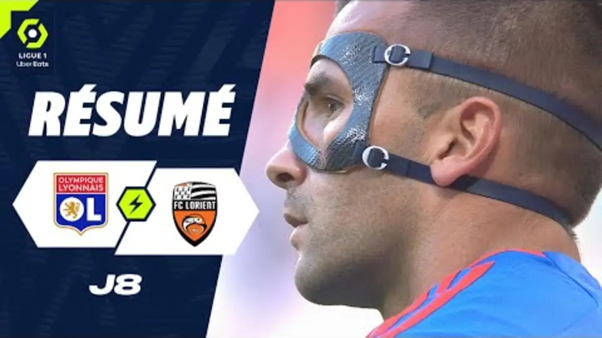 replay de OLYMPIQUE LYONNAIS - FC LORIENT (3 - 3) - Résumé - (OL - FCL) / 2023-2024