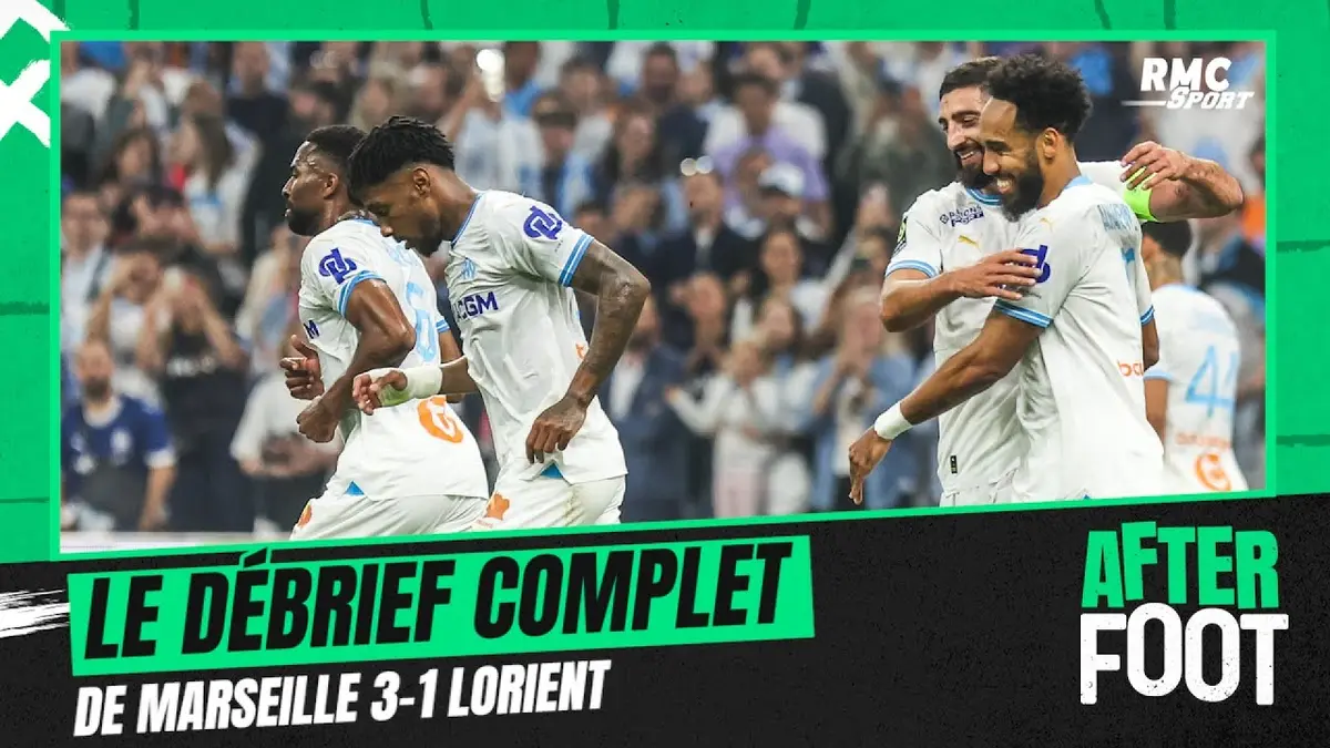 replay de OM 3-1 Lorient: Le débrief complet de L'After