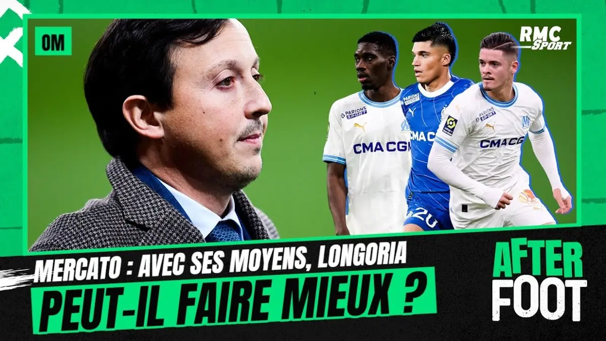 replay de OM : Correa, Sarr, Vitinha... Longoria peut-il vraiment faire mieux avec le budget à dispo