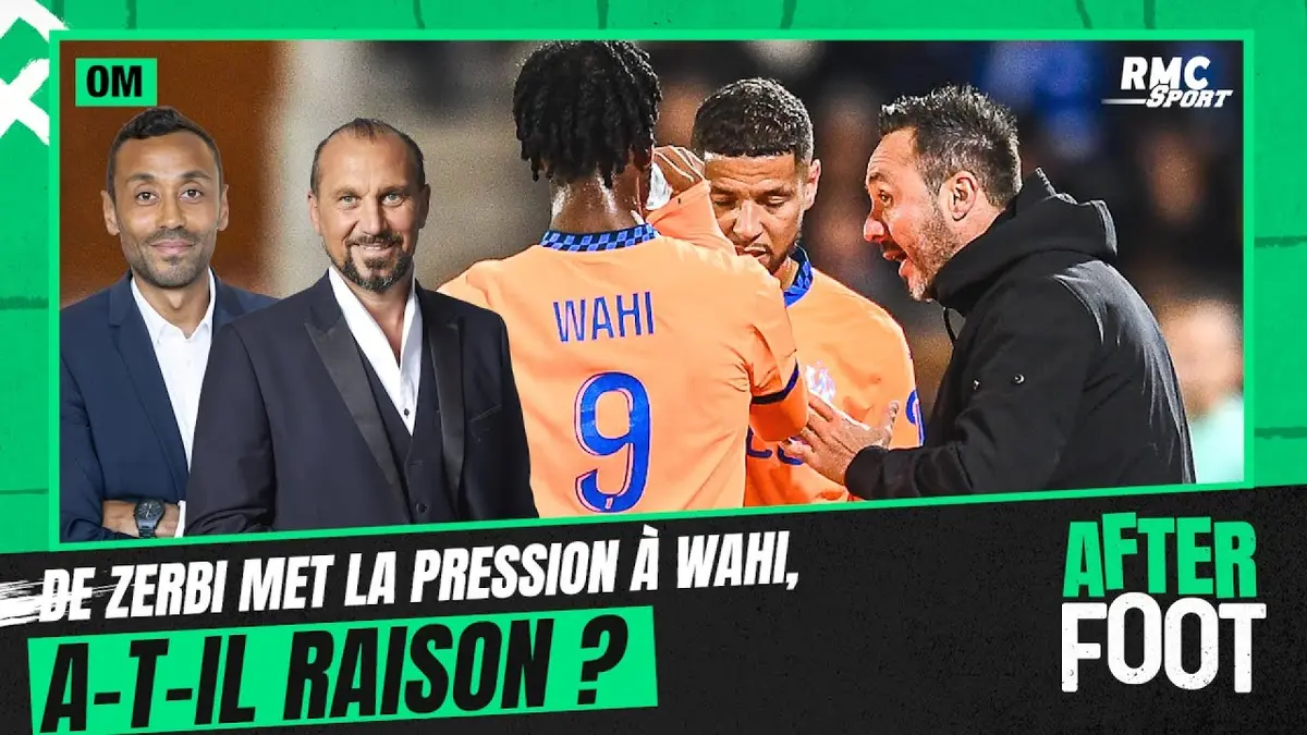 replay de OM : De Zerbi a-t-il raison de mettre la pression à Wahi ?