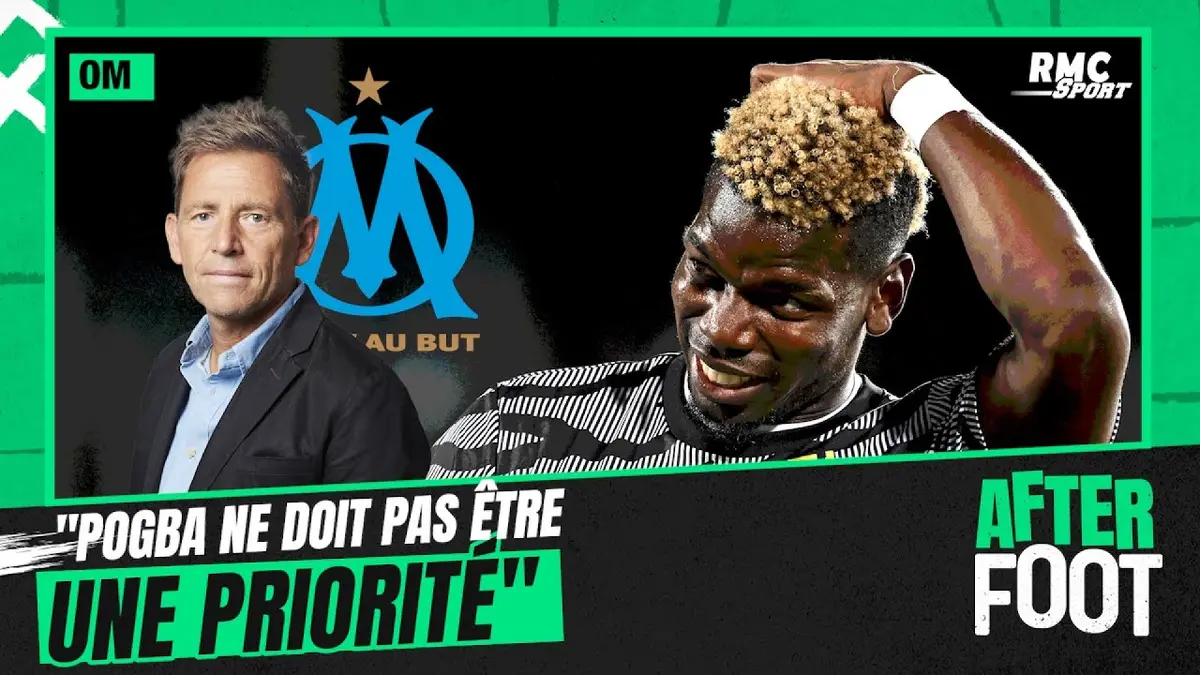 replay de OM : "Pogba ne doit pas être une priorité" estime Riolo