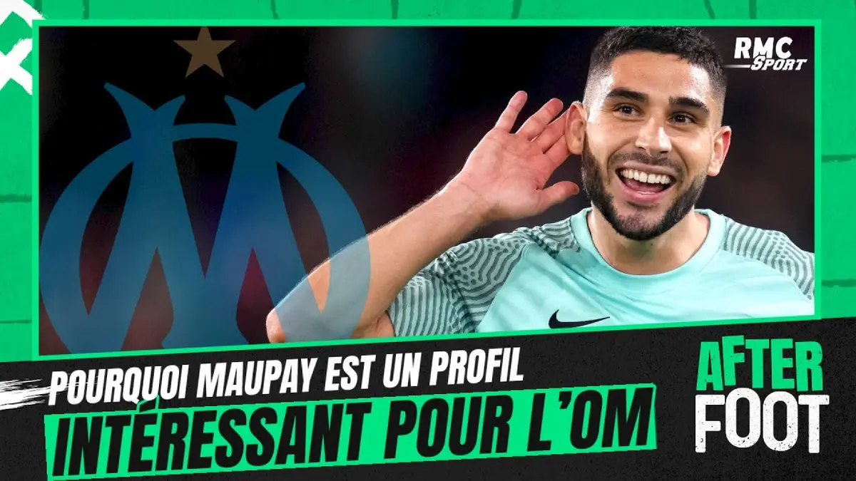 replay de OM : "Un joueur qui donne tout", Laurens explique pourquoi Maupay est "un profil intéressant"