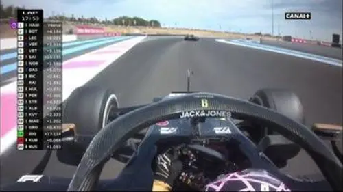replay de On board Romain Grosjean