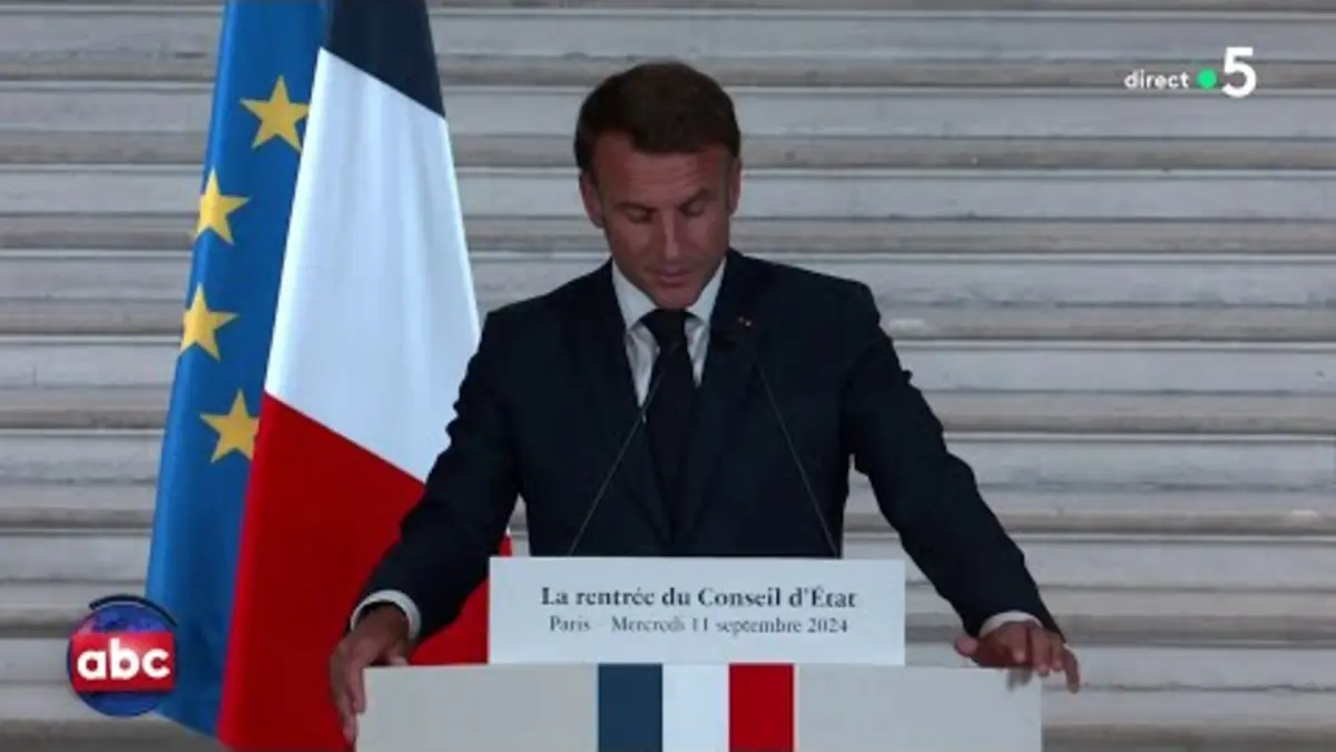 replay de On pense qu’il manquait quelques mots dans le discours du Président - C à Vous - 12/09/2024