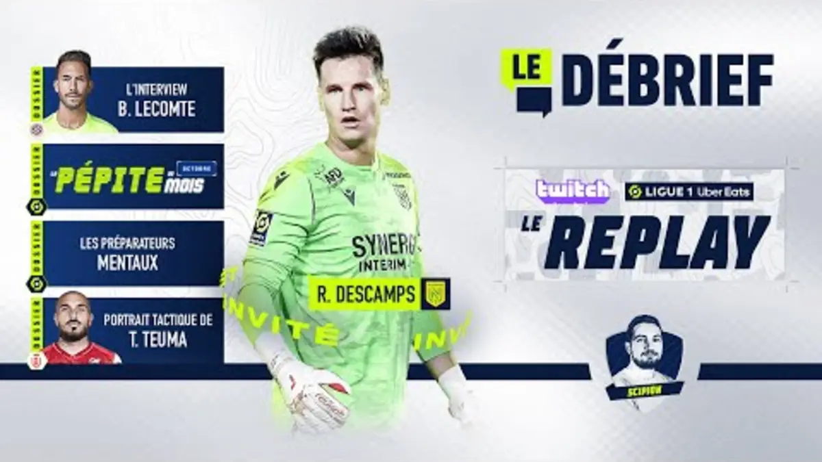 replay de On reçoit Rémy Descamps pour discuter du FC Nantes et de son rôle ? | ?? ??????? #? (Replay Twitch)