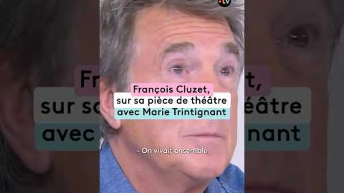 replay de "On vivait ensemble avec Marie Trintignant." François Cluzet se confie dans #CàVous