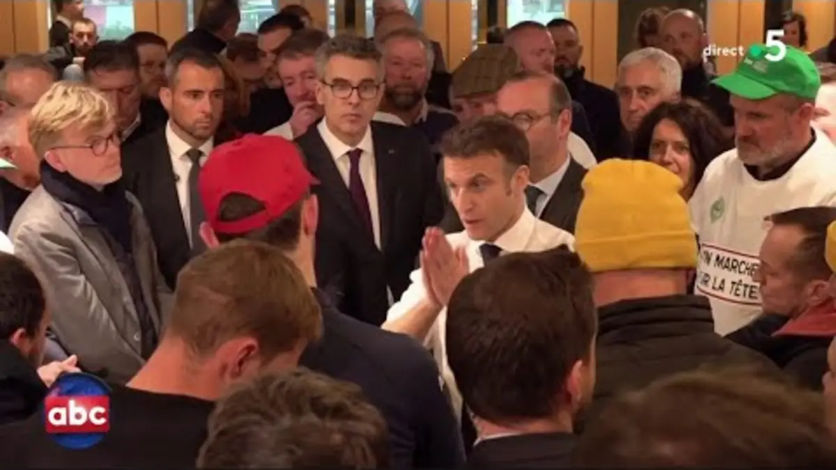 replay de OSS 2024 à la rencontre des agriculteurs - L’ABC - C à Vous - 26/02/2024