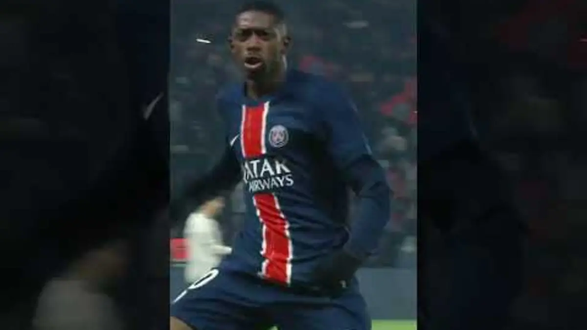 replay de Ousmane Dembélé is a top player ? #psg #ligue1mcdonalds #football