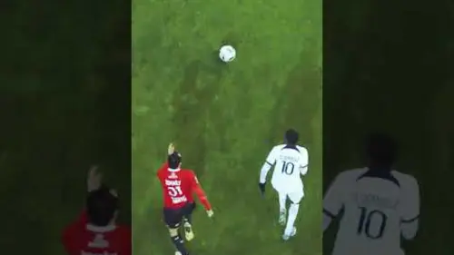 replay de Ousmane Dembélé's speed ? #ligue1 #psg #dembele