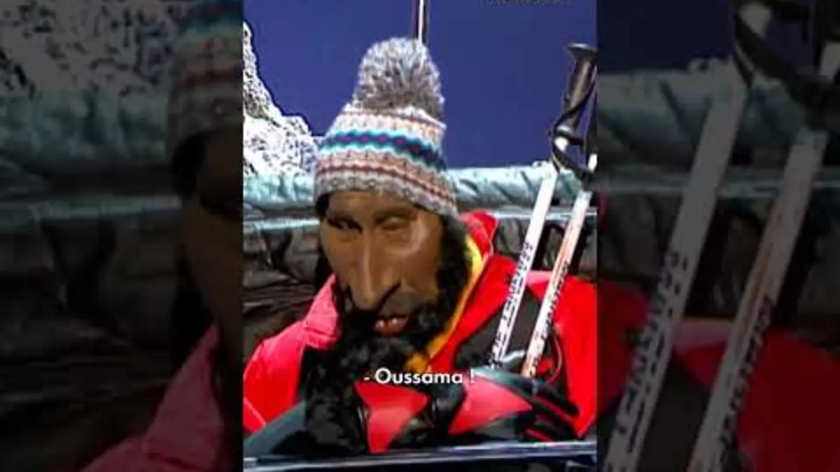 replay de Oussama Ben Laden est au ski ! #Humour #Shorts #LesGuignols
