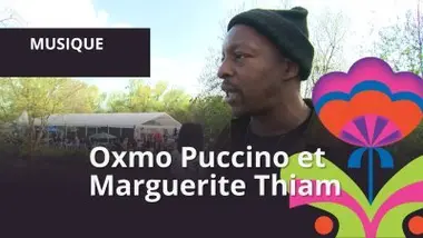 Oxmo Puccino et Marguerite Thiam