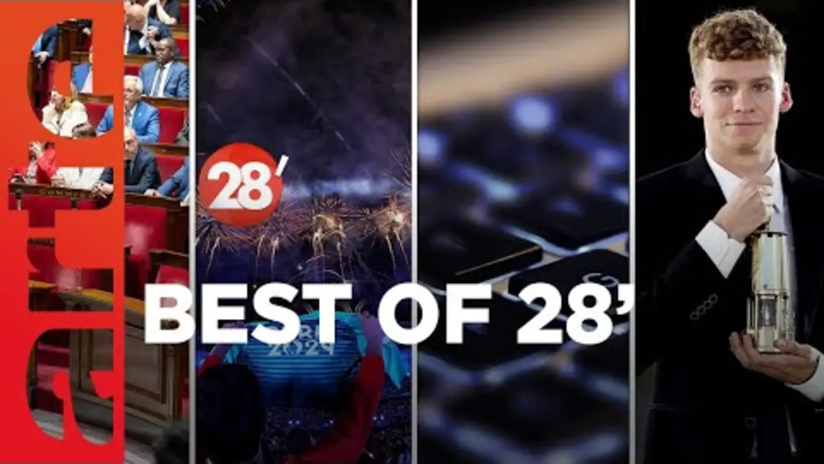 replay de Panne informatique mondiale, image de la France aux JO de Paris… : Best Of 28’ ! - 28 Minutes - ARTE