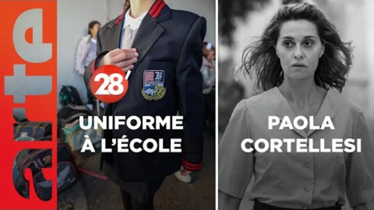 replay de Paola Cortellesi / Uniforme à l'école : outil d’égalité ou gadget ? - 28 Minutes - ARTE