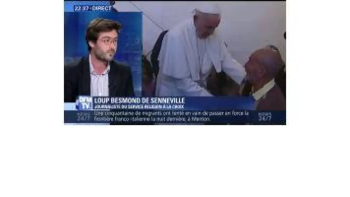 replay de Pape François ramène 3 familles de migrants au Vatican (1/2)