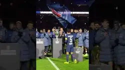 Paris celebrates six trophies from last year ?✨ #football #ligue1 #psg #sport #foot #ligue1mcdonalds