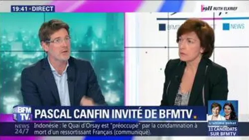 replay de Pascal Canfin face à Ruth Elkrief