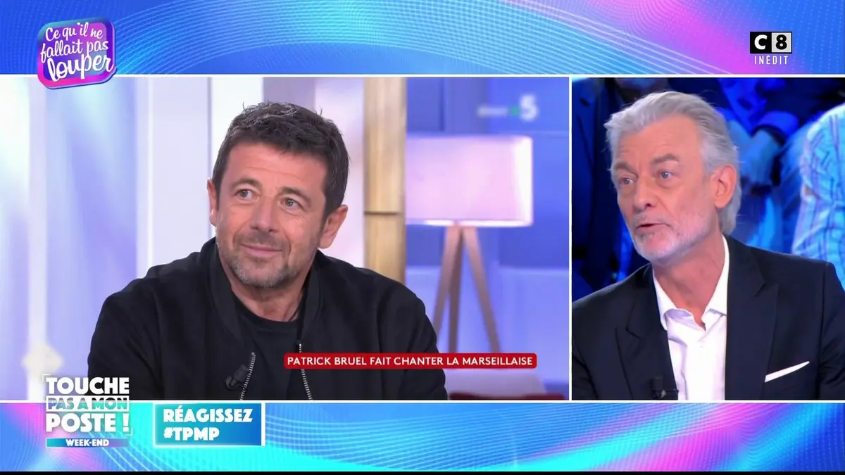 replay de Patrick Bruel critique l'absence d'Emmanuel Macron à la marche contre l'antisémitisme