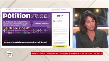 Patrick Bruel : des maires veulent l’annulation de ses concerts - Le 5/5 d’Amandine Bégot