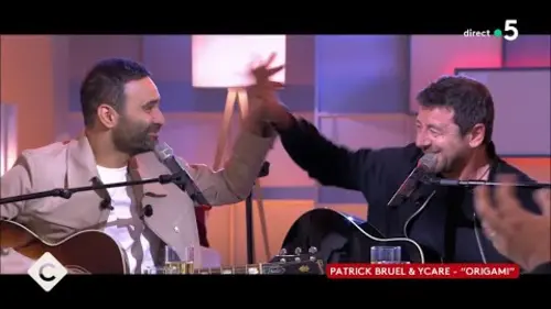replay de Patrick Bruel & Ycare - “Origami” - C à vous - 16/11/2023