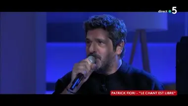 Patrick Fiori : le chant est libre - C à vous - 13/02/2024
