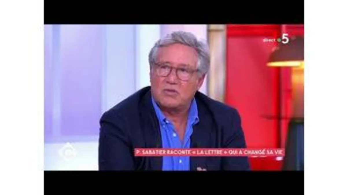 replay de Patrick Sabatier, ses secrets de famille - C à vous - 27/09/2022