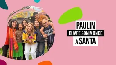 Paulin ouvre son monde à Santa
