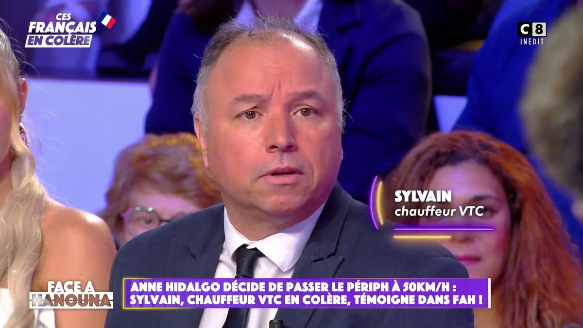 replay de Périphérique à 50km/h : Sylvain, un chauffeur vtc en colère suite à la décision d'Anne Hidalgo