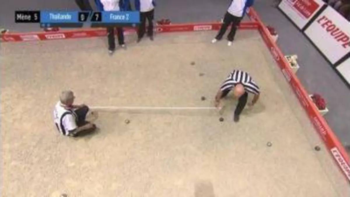 replay de Pétanque - Trophée L'Equipe, Triplette, finale