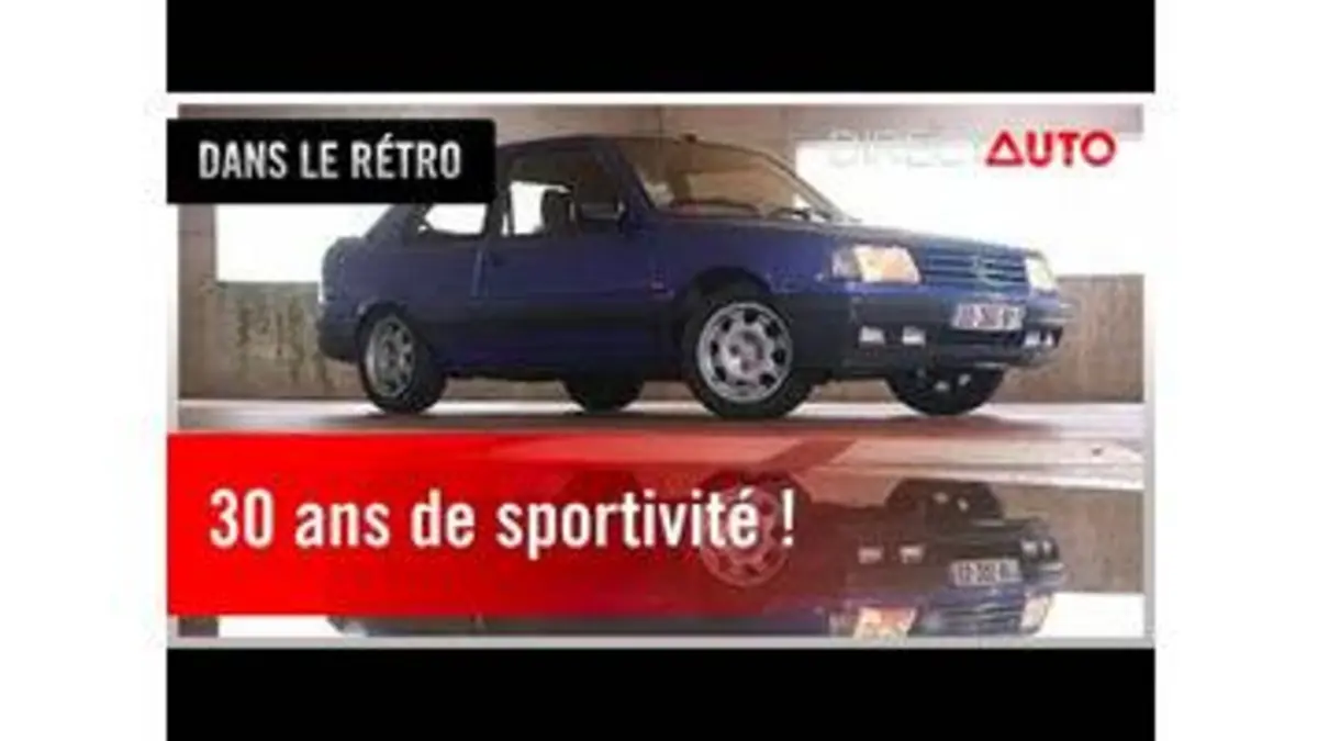 replay de Peugeot 309 GTI 16, Honda Civic VTi, VW Golf VR6 : 30 ans de sportivité !