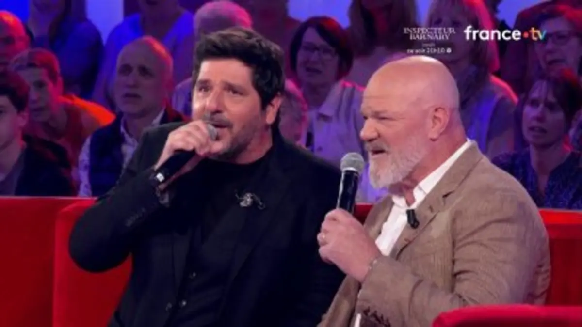 Philipe Etchebest chante avec Patrick Fiori et le…