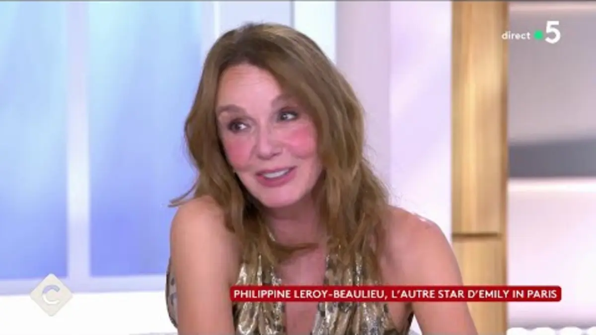 replay de Philippine Leroy-Beaulieu, l’autre star d’Emily in Paris - C à vous la suite - 25/09/2024