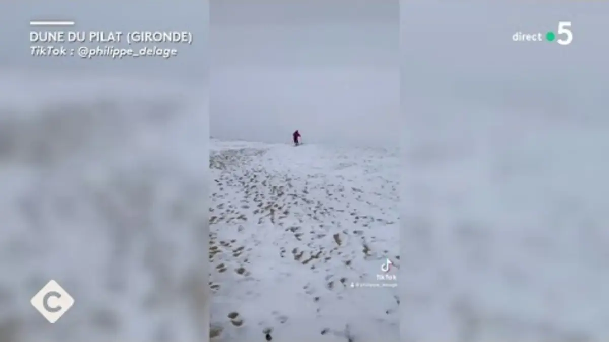 replay de Pic de froid, la glace du Groenland, Taylor Swift… - Le 5/5 - C à Vous - 11/01/2024