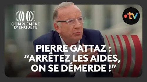 replay de Pierre Gattaz dans les fauteuils rouges de Complément d'enquête