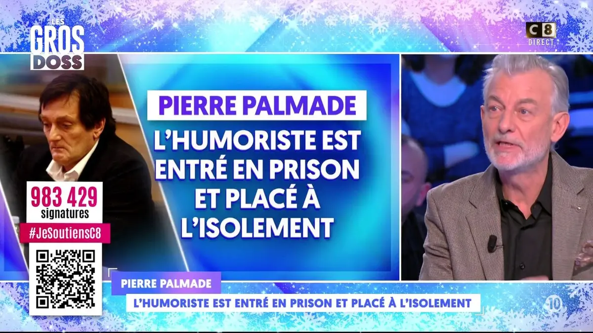 replay de Pierre Palmade est entré en prison et placé à l'isolement