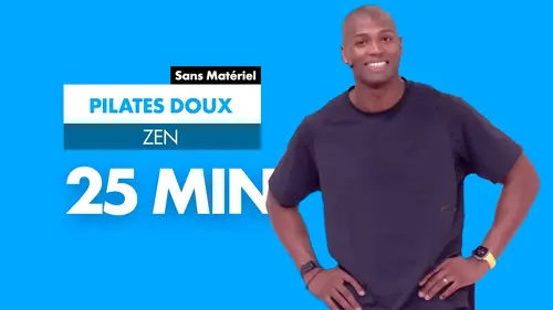 replay de 🌿 PILATES DOUX – 25 MIN POUR SE TONIFIER EN DOUCEUR
