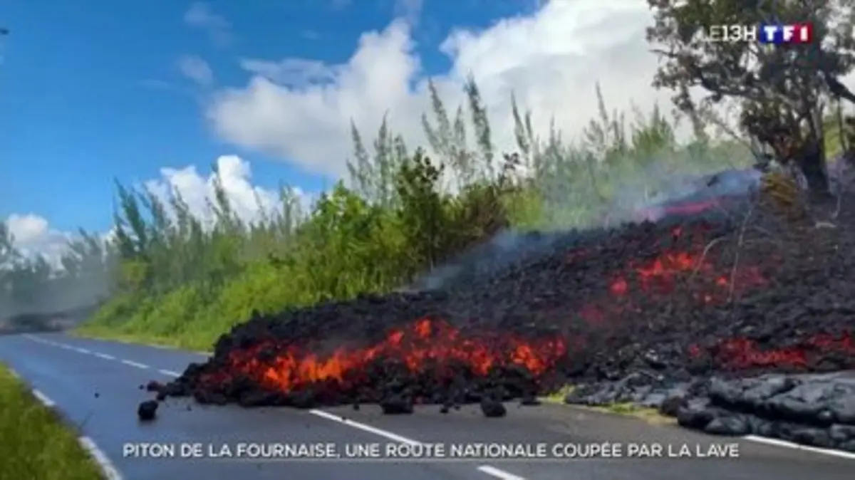 Piton de la Fournaise : une route nationale…