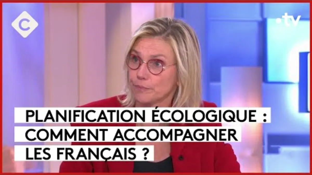 replay de Planification écologique : Emmanuel Macron fixe le cap - C à vous - 25/09/2023