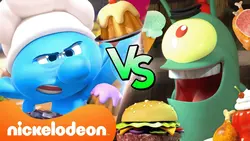 Plankton vs Chef Schtroumpf ? Le grand duel de cuisine | Compilation de 60 minutes | Nickelodeon