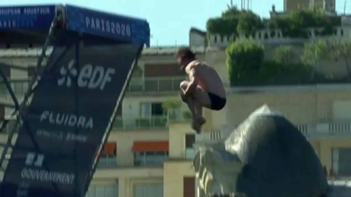 Plongeon - Championnats d'Europe : Gary Hunt en…