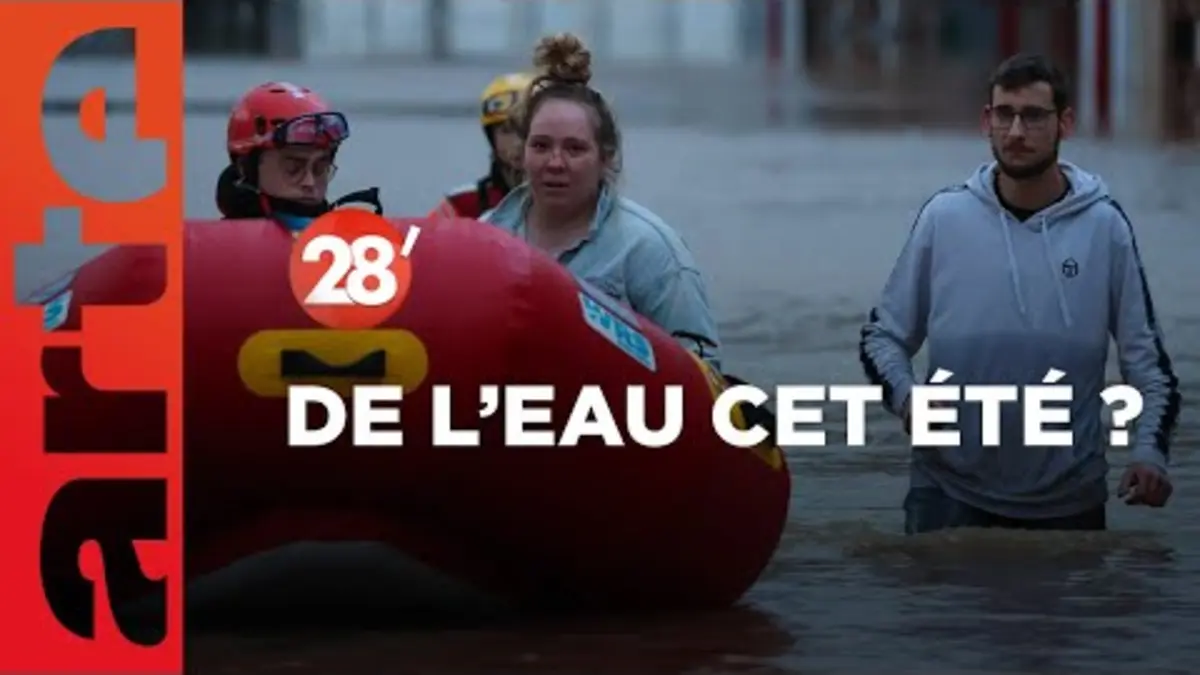 replay de Pluies abondantes au printemps : pas de pénuries d’eau cet été en France ? - 28 Minutes - ARTE
