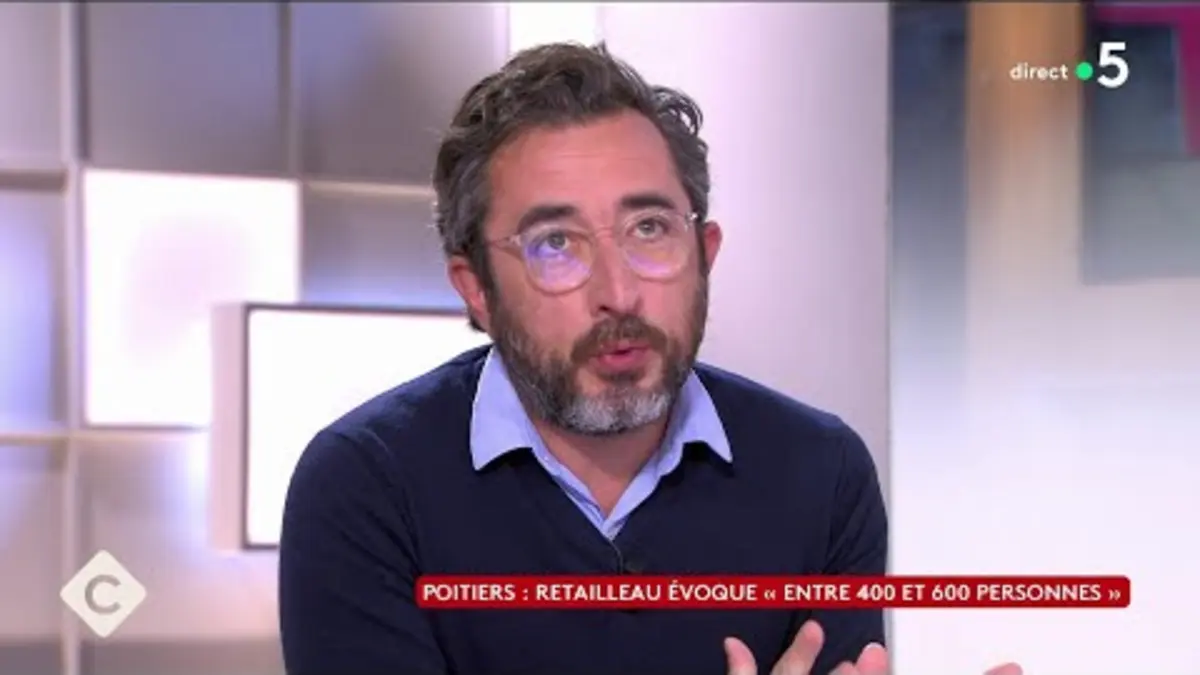 replay de Poitiers : 5 blessés graves dans une fusillade - Damien Delseny - C à vous - 11/01/2024