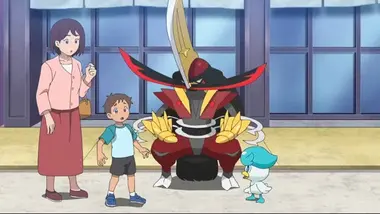 Pokémon : les horizons : Un repas digne de Scalpereur