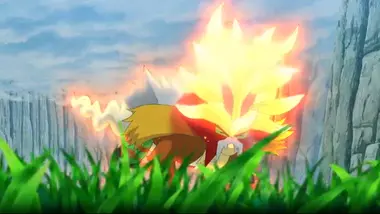 Pokémon : les horizons : Une colonne de feu